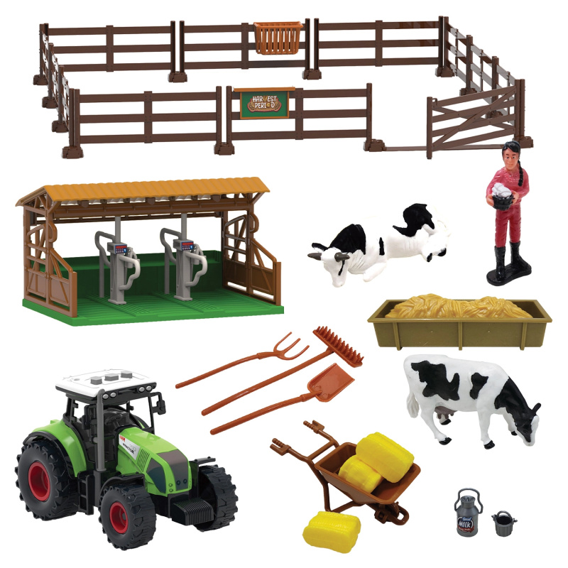 FARM SERVICE - Hrací set farma 43 ks se světly a zvuky