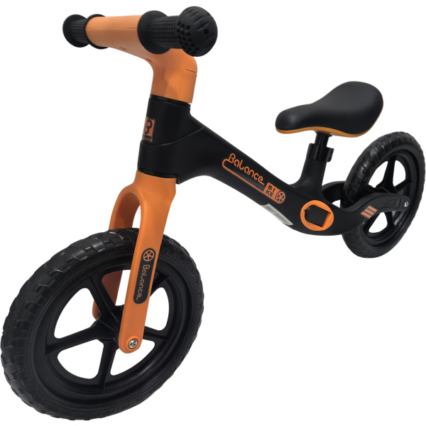 Dětské balanční odrážedlo Balance Bike – Černo-oranžové