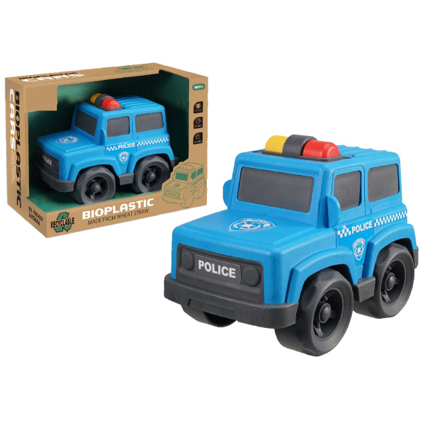 Bioplastové auto - Policie 17 cm