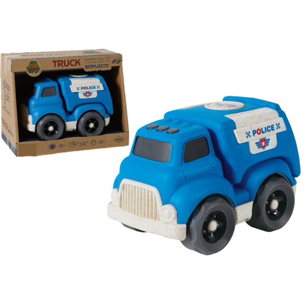 Bioplastový Truck - Policie 18 cm