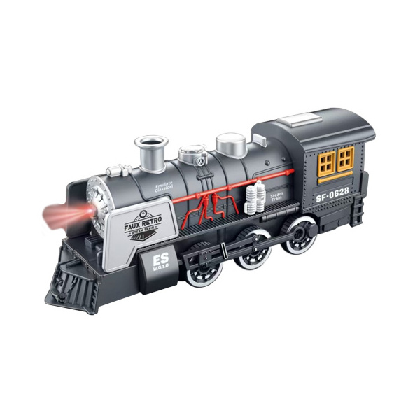 Retro Vláček SF-0628 se Zvukovými a Světelnými Efekty 20 cm