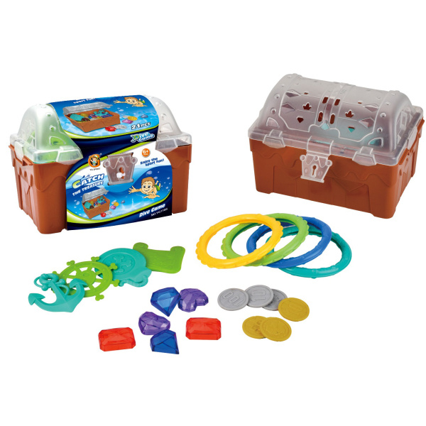 Hra Potápění do Vody – Truhla s Pokladem 21 ks