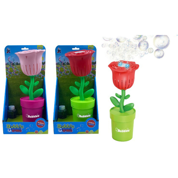 Bublifuk ve tvaru Květiny Růže 29 cm - více druhů