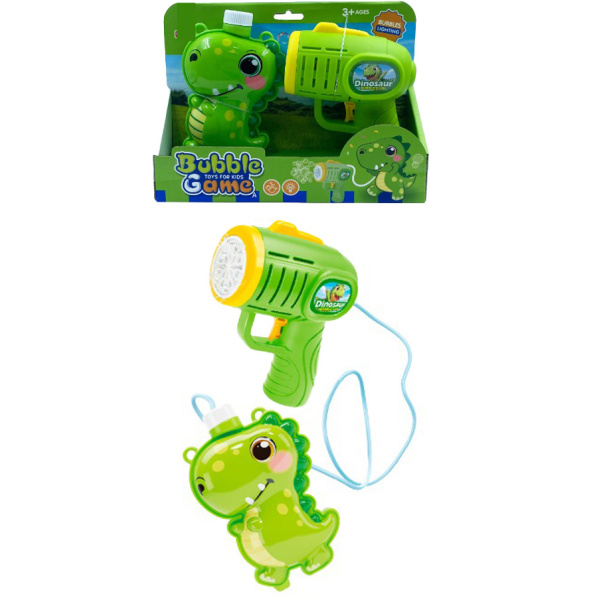 Bublifuková Pistole 2v1 Dinosaurus