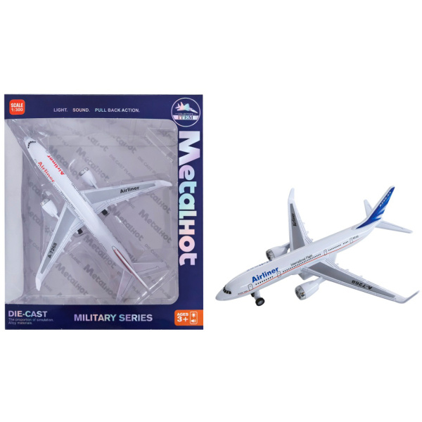 Kovový Model Letadla Airliner MetalHot na Stojánku 1:860 - dva druhy