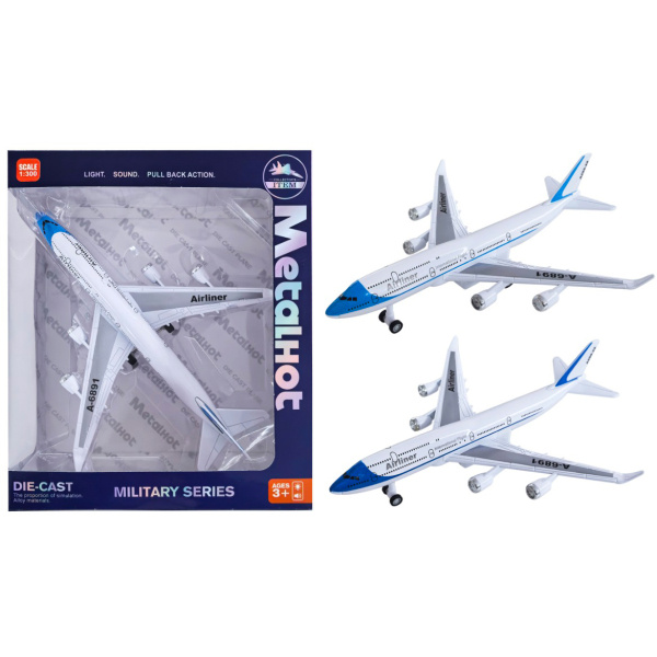 Kovový Model 1:400 Dopravní Letadlo A-6891 Airliner - více druhů