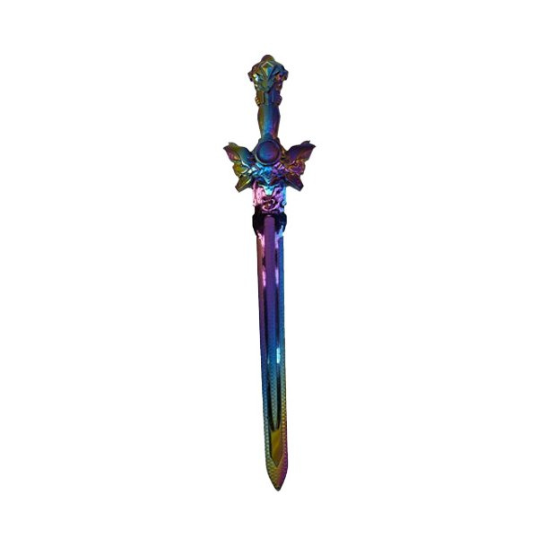 Dětský fantasy meč s duhovým efektem - 58 cm