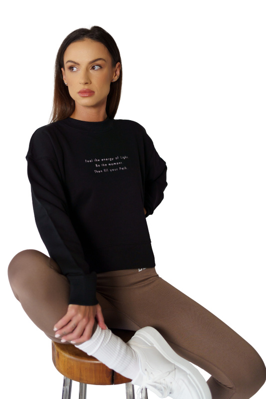 BJP Dámská mikina the Energy, černá Velikost: XS