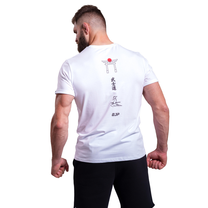 Tričko BJP BUSHIDO Sacred Passage, bílá Velikost: 3XL