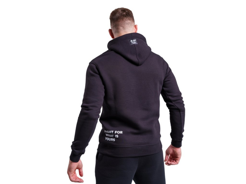 Hoodie BJP Fight For What Is Yours, černá Velikost: M