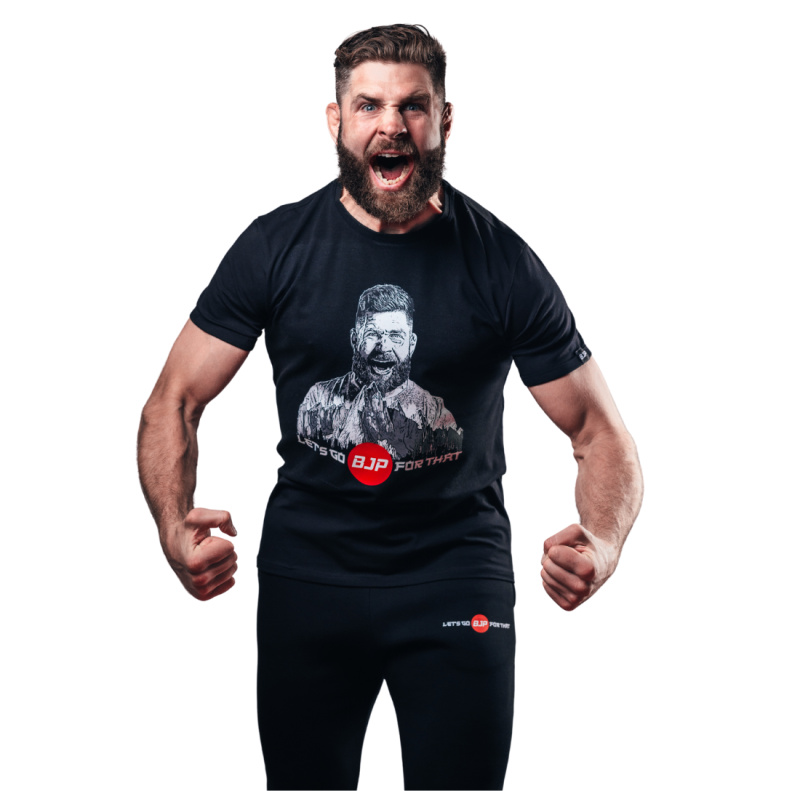 BJP Tričko Fight Edition - Warrior Spirit, černé Velikost: M