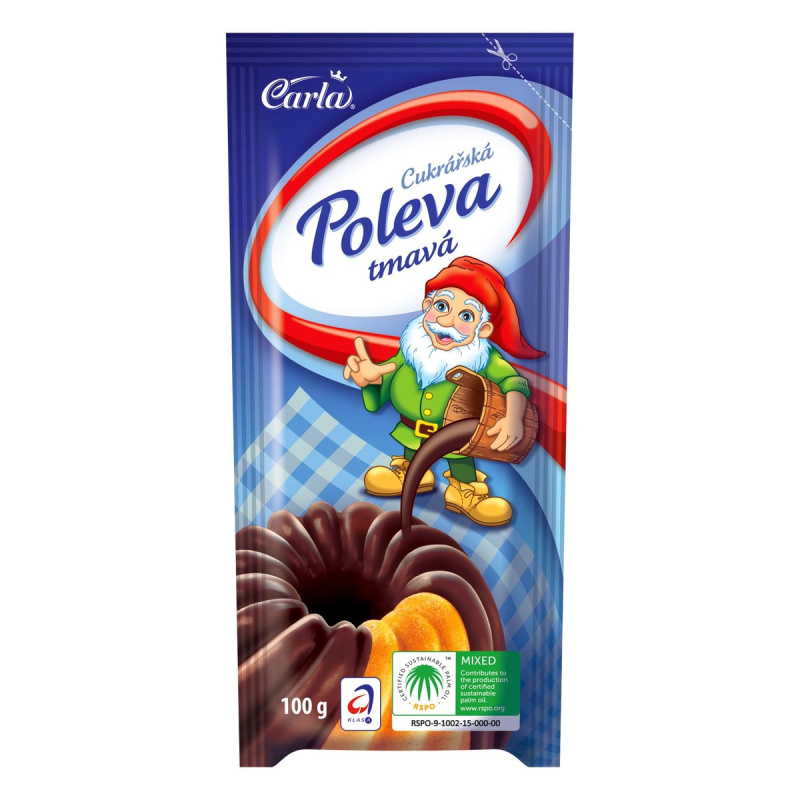 Carla Cukrářská poleva tmavá
