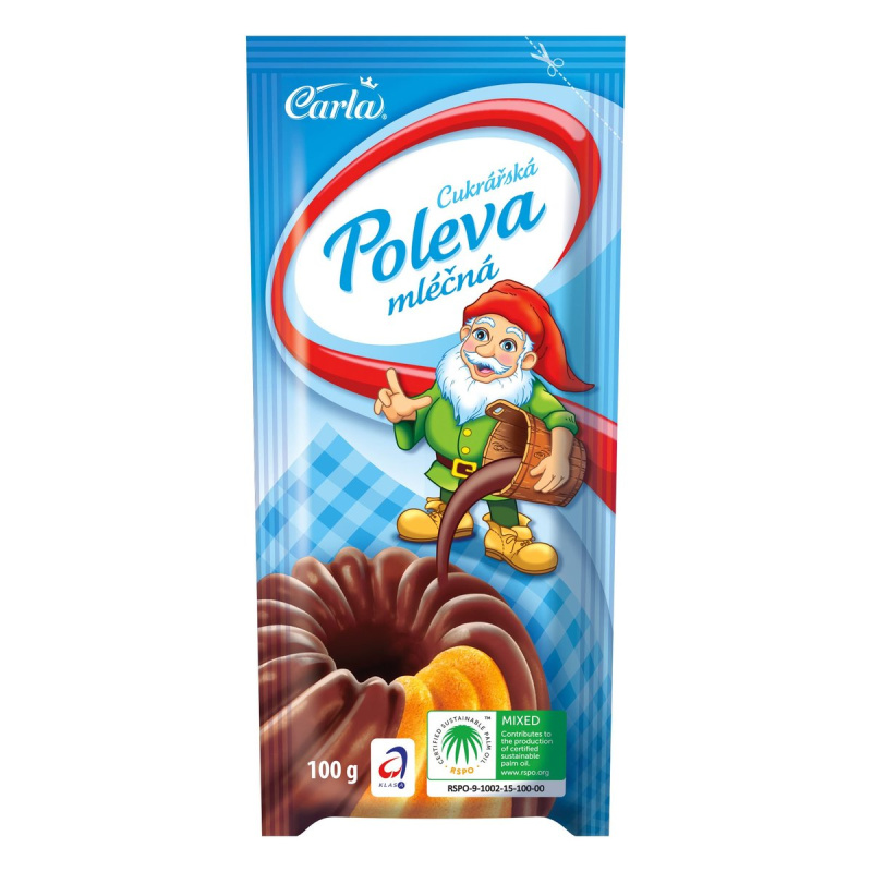 Carla Cukrářská poleva mléčná