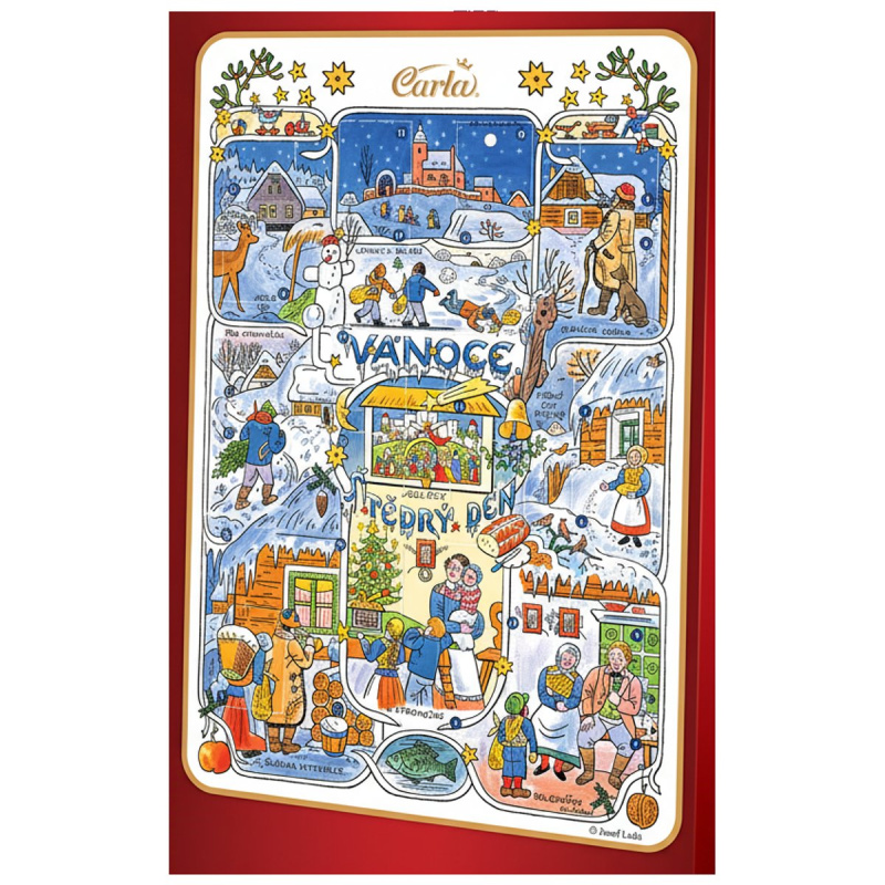 CARLA Adventní kalendář Lada 75 g