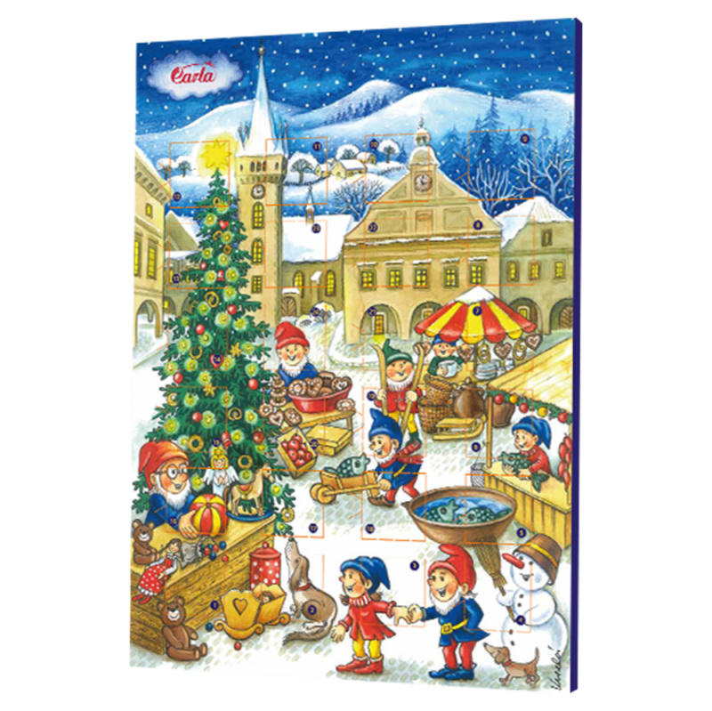 CARLA Adventní kalendář trpaslíci 50 g