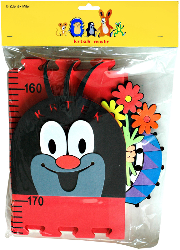 Metr Krtek červený