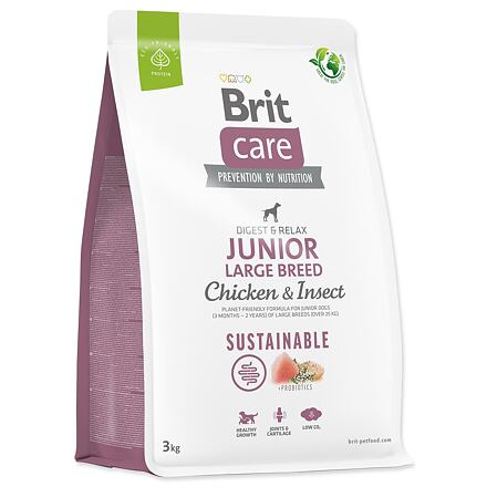 BRIT Care Dog Sustainable Junior Large Breed 3 kg