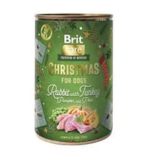 Brit Care Vánoční králičí konzerva s dýní, hráškem a petrželkou pro psy