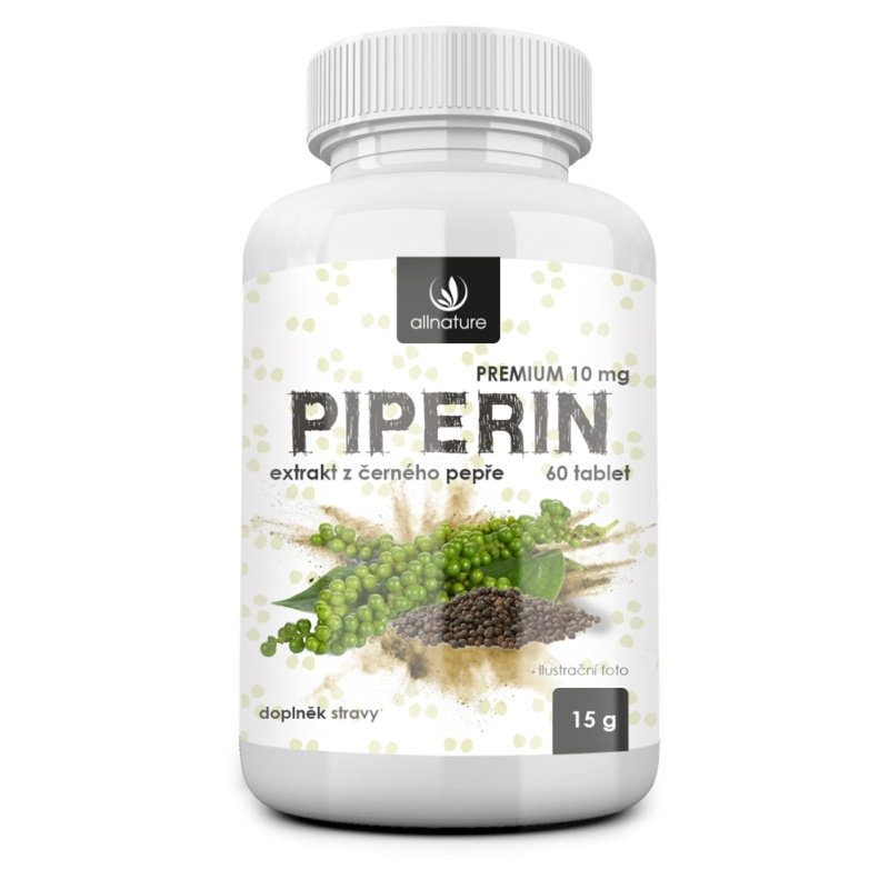 ALLNATURE Piperin 60 kapslí