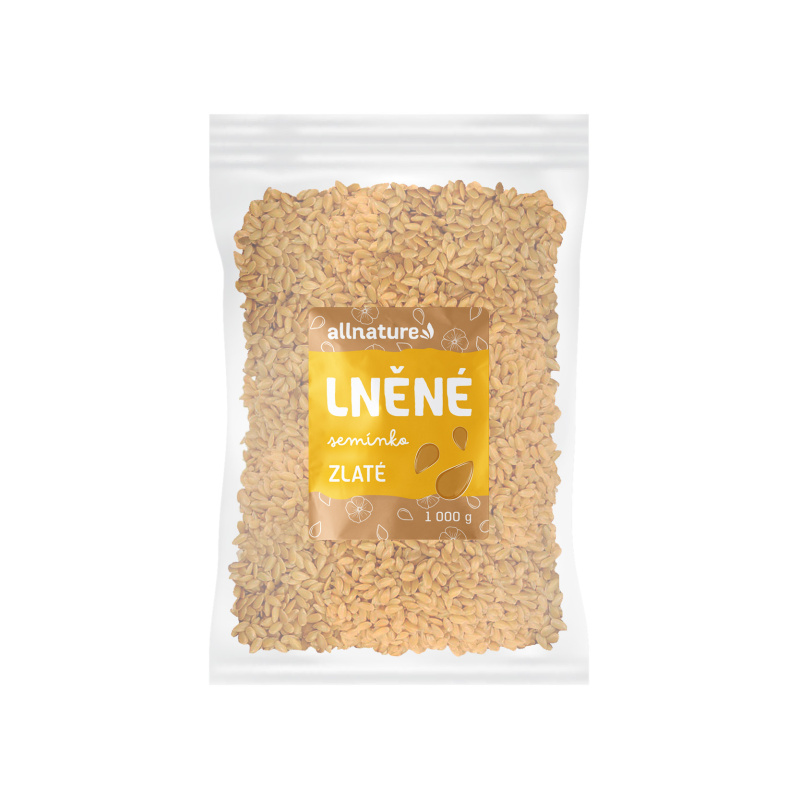 Allnature Lněné semínko zlaté, 1000 g