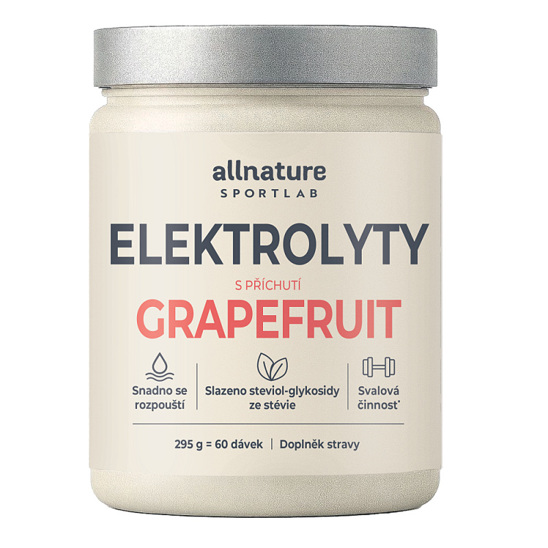 Allnature Sportlab Elektrolyty grapefruit 295 g