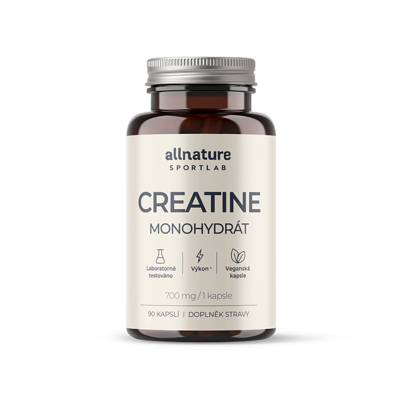 ALLNATURE Sportlab creatine monohydrát 90 kapslí