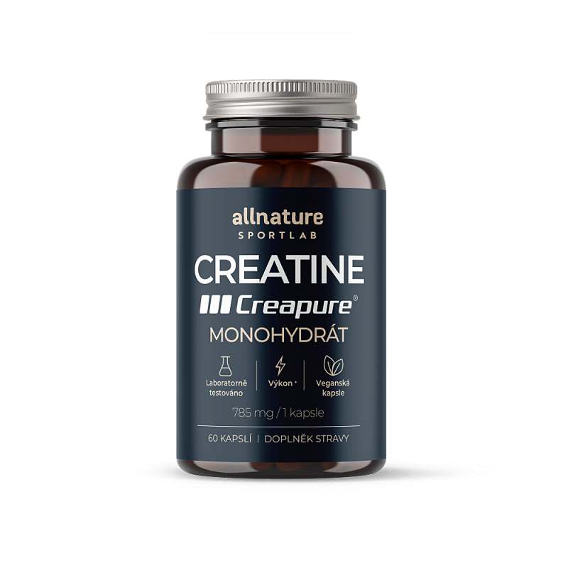 ALLNATURE Sportlab creatine creapure monohydrát 60 kapslí