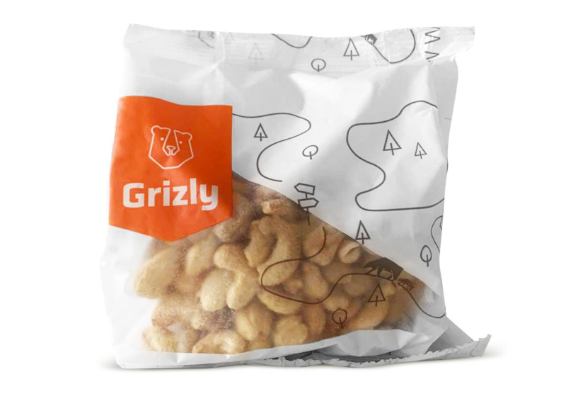 Grizly Kešu pražené chilli-limetka 250 g