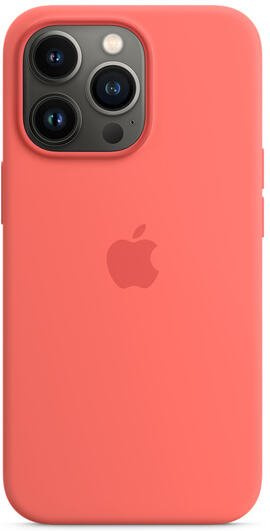 MM2E3ZM/A Apple Silikonový Kryt vč. Magsafe pro iPhone 13 Pro Pink Pomelo (Pošk. Balení)