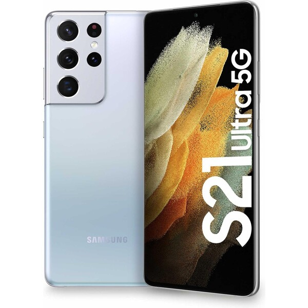 Samsung Galaxy S21 Ultra 5G 12GB/128GB stříbrný (Kategorie B)