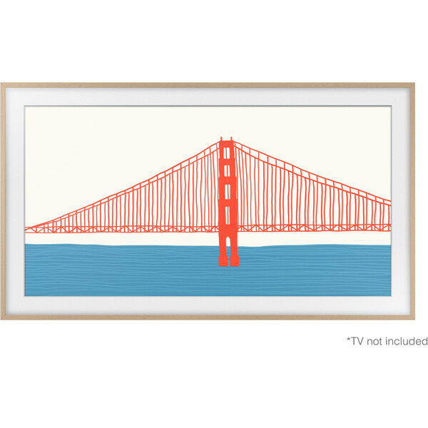 Samsung výměnný rám pro Frame TV 55" dřevěný Dřevěná