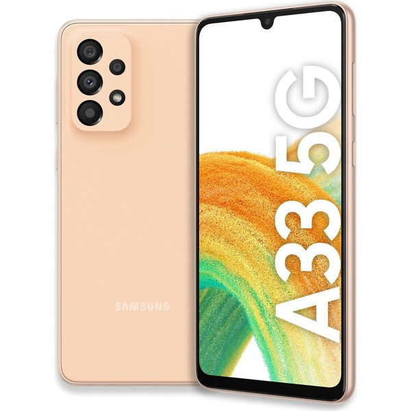 Samsung Galaxy A33 5G 6GB/128GB oranžová (Kategorie B)