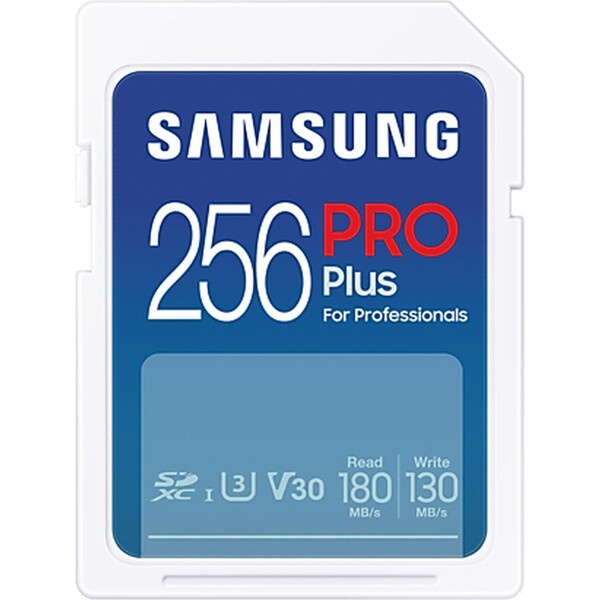 Samsung SDXC 256GB PRO PLUS MB-SD256S/EU Modrá