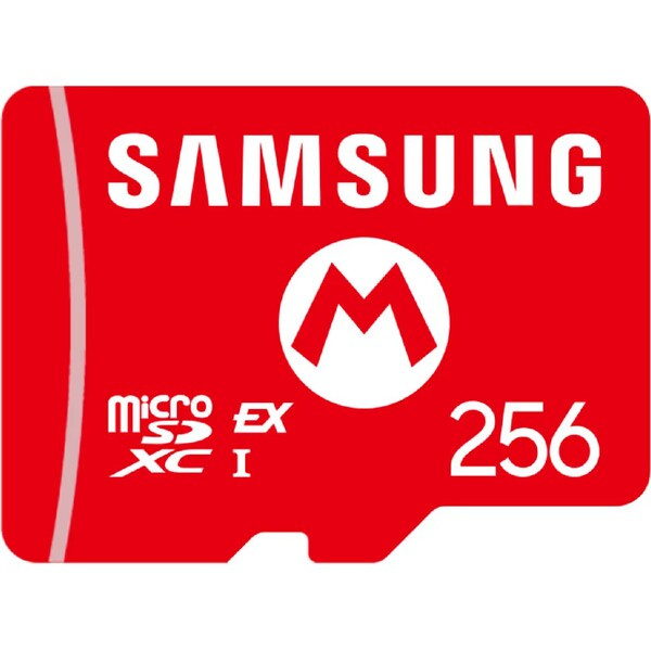 Samsung microSD Express 256GB Červená
