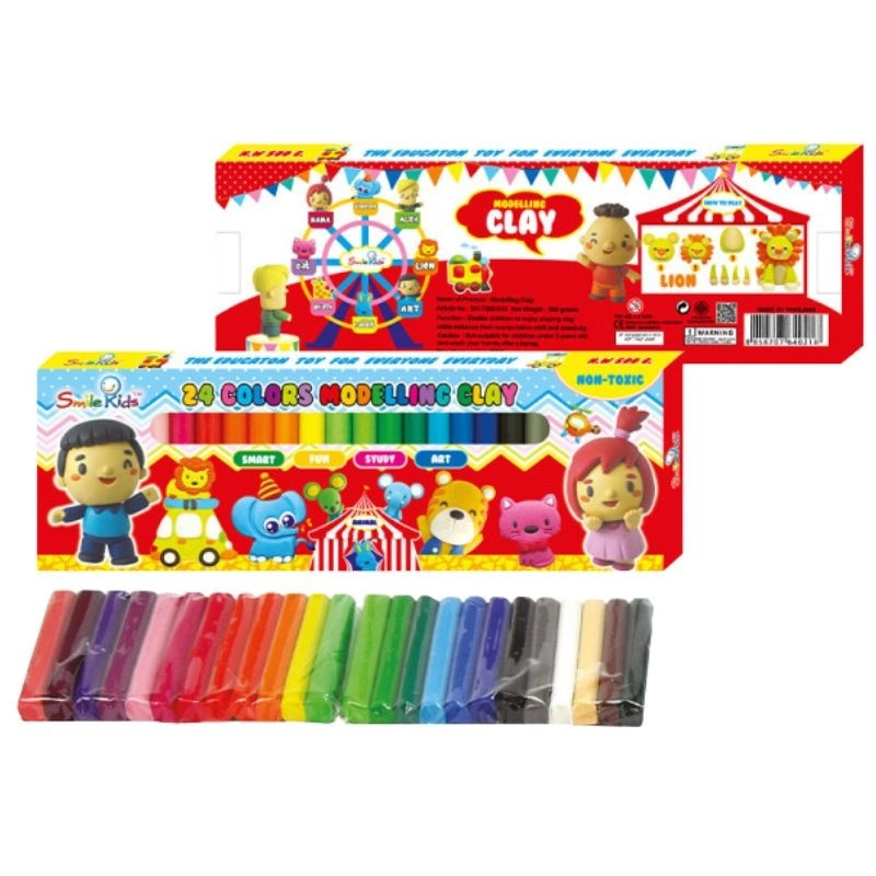 Modelína – sada 24 barev