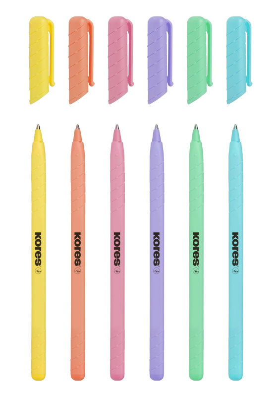 Kores K0 Pen pastel soft povrch trojhranné 1 mm