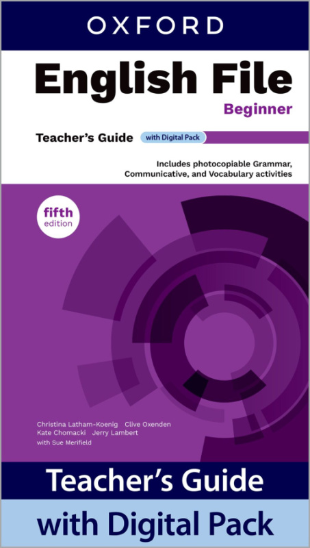 English File Fifth Edition Beginner Teacher´s Book with Digital Pack Oxford University Press