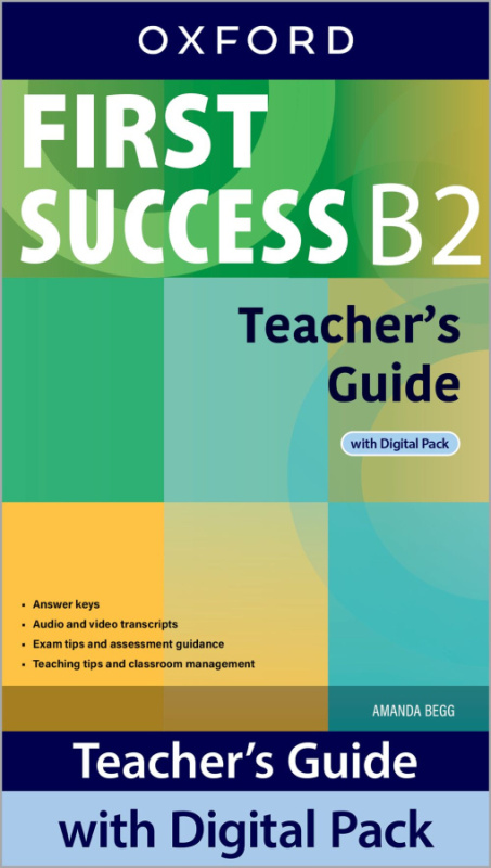 First Success B2 Teachers Guide with Digital Pack Oxford University Press