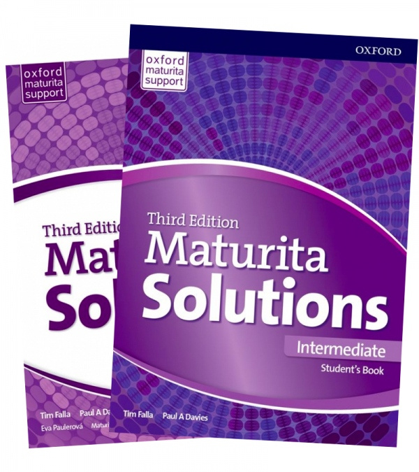 Maturita Solutions 3rd Edition Intermediate Student&apos;s Book CZ - Paul A Davies, Tim Falla