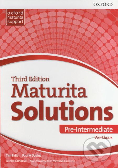 Maturita Solutions - Pre-Intermediate - Workbook - Tim Fall, Paul A. Davies - kniha z kategorie Jazykové učebnice a slovníky