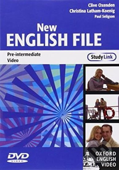 New English File Pre-intermediate DVD - Clive Oxenden - audiokniha z kategorie Jazykové učebnice a slovníky