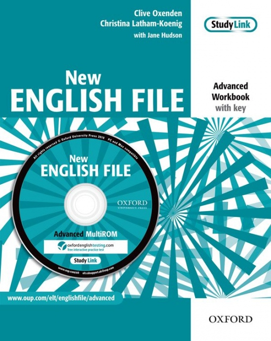 New English File advanced workbook with key + MultiROM pack - Clive Oxenden, Christina Latham-Koenig, Jane Hudson