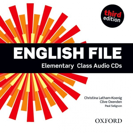 English File Elementary (3rd Edition) Class Audio CDs (4) Oxford University Press