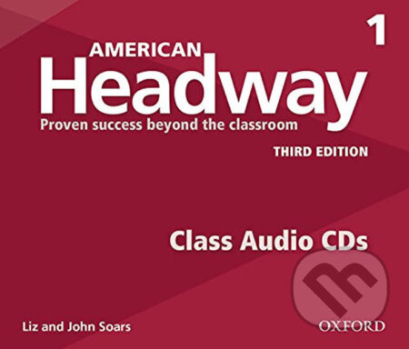 American Headway 1: Class Audio CDs /3/ (3rd) - Liz Soars, John Soars - audiokniha z kategorie Jazykové učebnice a slovníky