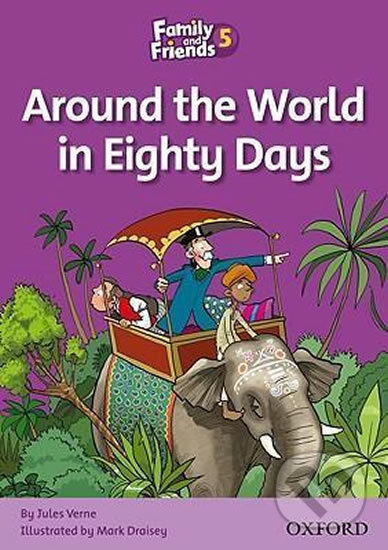 Family and Friends Reader 5b Around the World in Eighty Days - kniha z kategorie Jazykové učebnice a slovníky