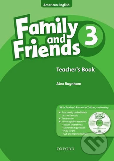 Family and Friends American English 3: Teacher´s Book CD-ROM Pack - kniha z kategorie 1. stupeň