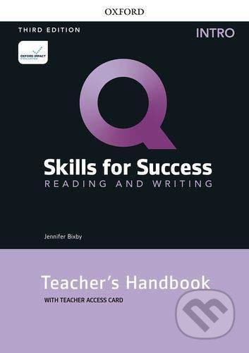 Q: Skills for Success: Reading and Writing Intro - Teacher´s Access Card, 3rd - kniha z kategorie Jazykové učebnice a slovníky