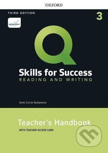 Q: Skills for Success: Reading and Writing 3 - Teacher´s Handbook with Teacher´s Access Card, 3rd - kniha z kategorie Jazykové učebnice a slovníky