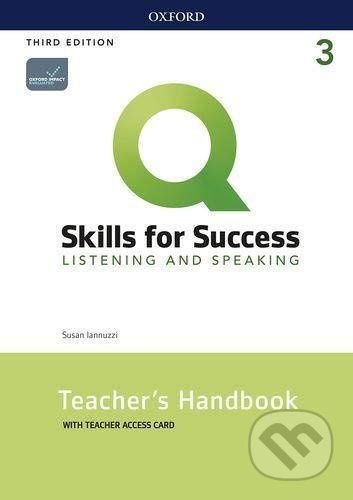Q: Skills for Success: Listening and Speaking 3 - Teacher´s Handbook with Teacher´s Access Card, 3rd - kniha z kategorie Jazykové učebnice a slovníky