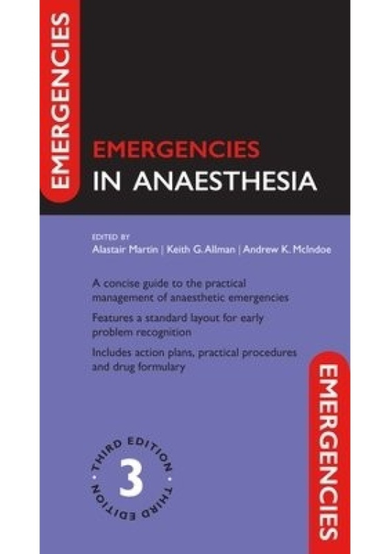 Emergencies in Anaesthesia Oxford University Press